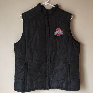 Ohio state OSU Black puffer jacket 2XL